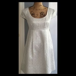 NWT Michael Kors Women's Silver White Dress Size 4